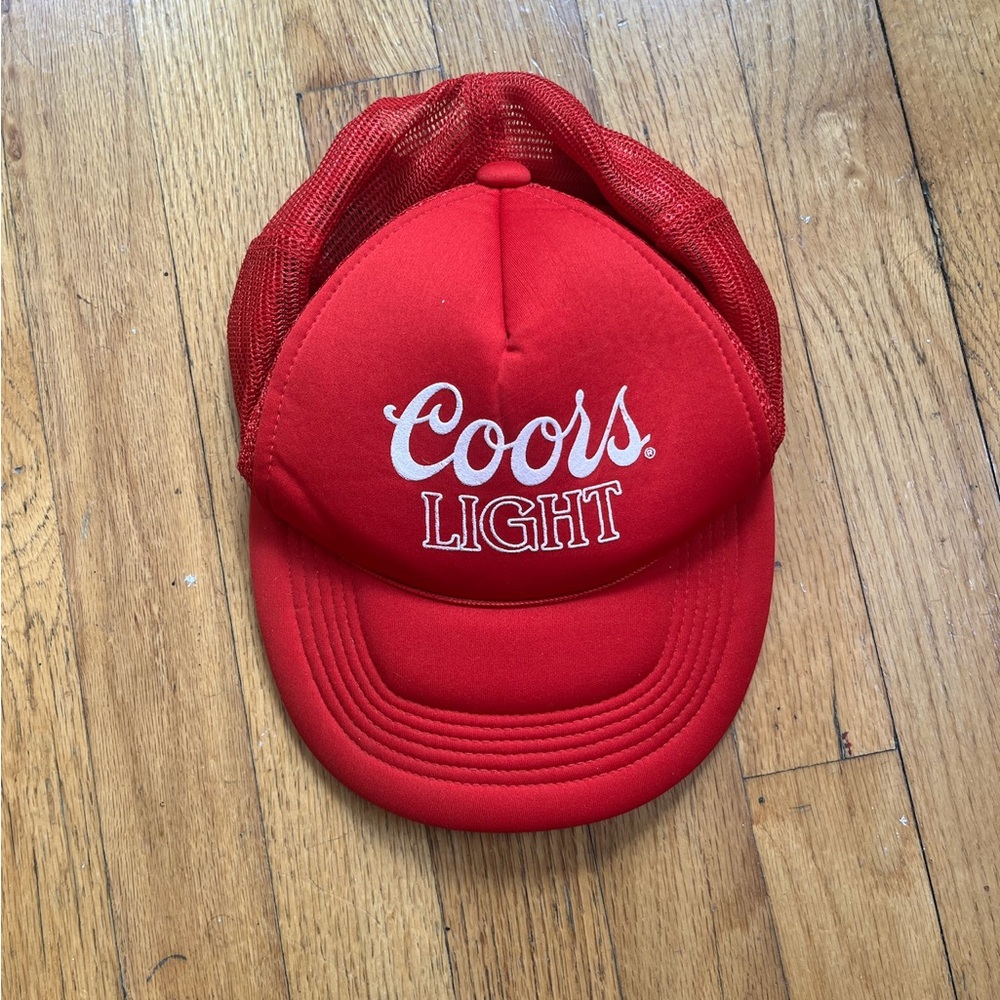 Vintage Genuine Coors Trucker Hat